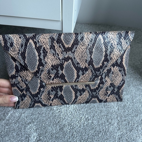 BCBGMAXAZRIA Suede Clutch - Picture 9 of 9